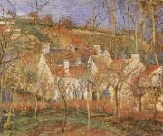 Camille Pissarro The Red Roofs china oil painting artist